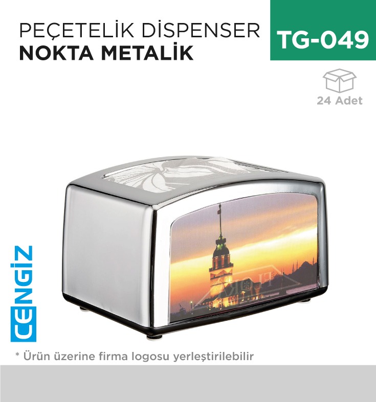 PEÇETELİK DİSPENSER NOKTA METALİK (F 031)