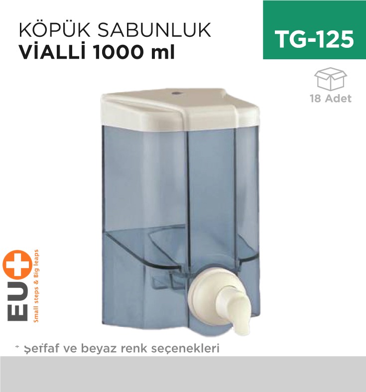 KÖPÜK SABUNLUK VİALLİ 1000 ML (F4-F4T)