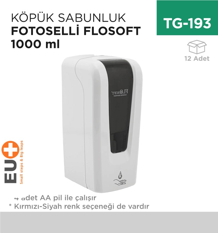 FOTOSELLİ KÖPÜK SABUNLUK FLOSOFT 1000 ML (F 046)