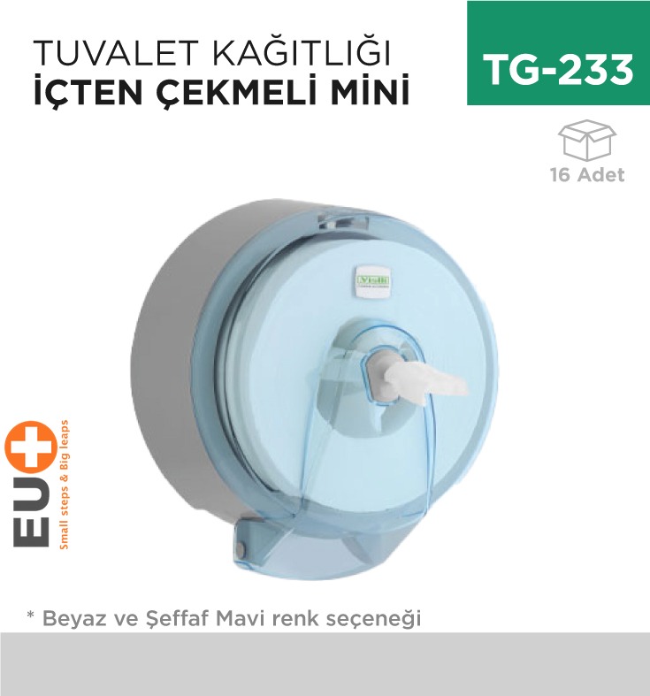 TUVALET KAĞITLIĞI İÇTEN ÇEKMELİ MİNİ (K3-K3T)