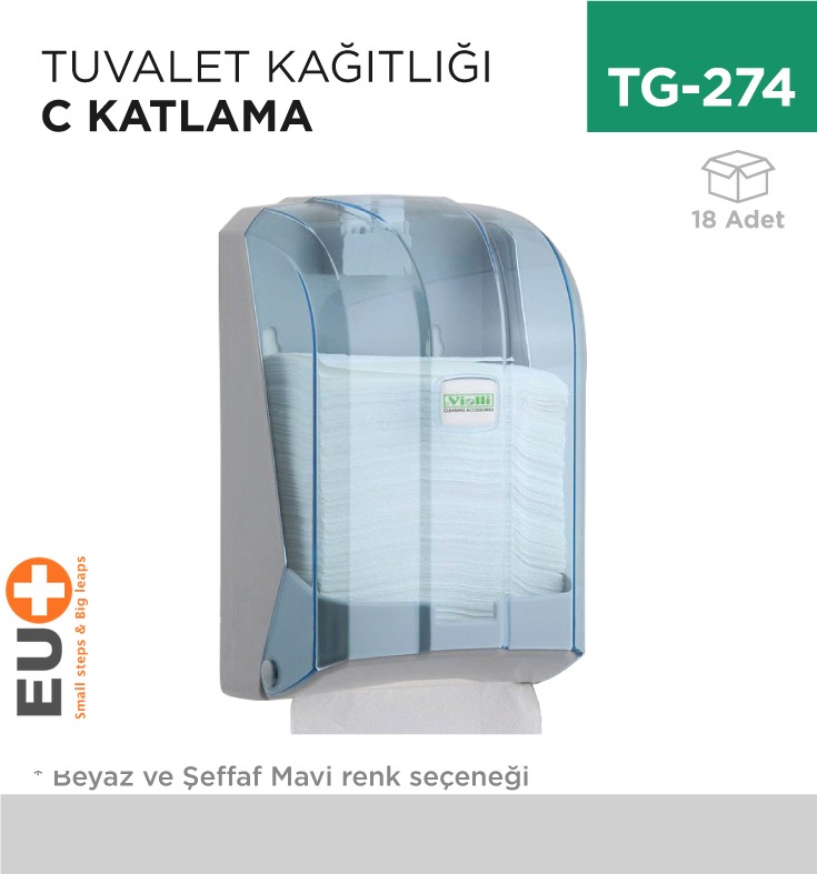 TUVALET KAĞITLIĞI C KATLAMA (K6C-K6CT)