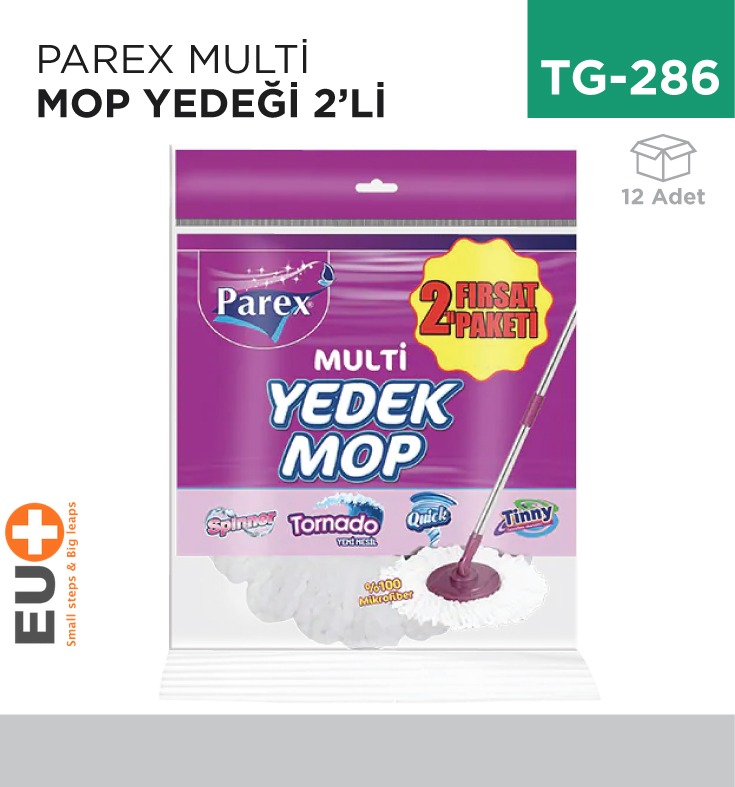 PAREX MULTİ  MOP YEDEĞİ 2Lİ