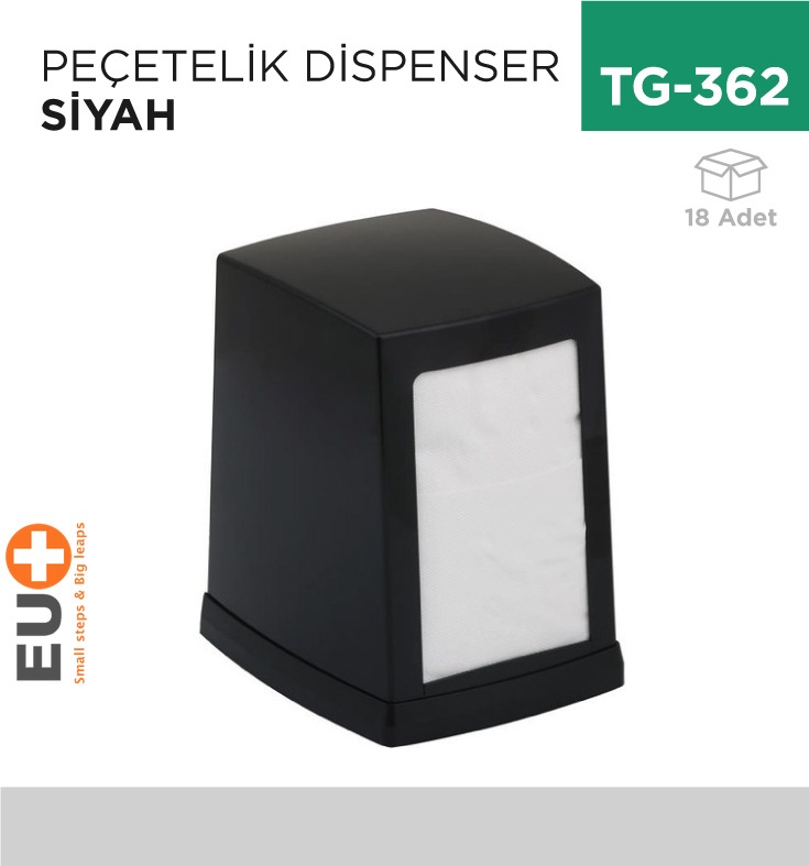 PEÇETELİK DİSPENSER SİYAH (NP100B)