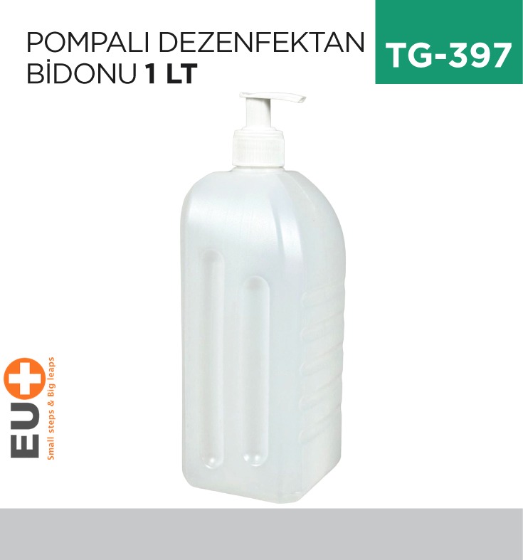 POMPALI DEZENFEKTAN BİDONU 1 LT
