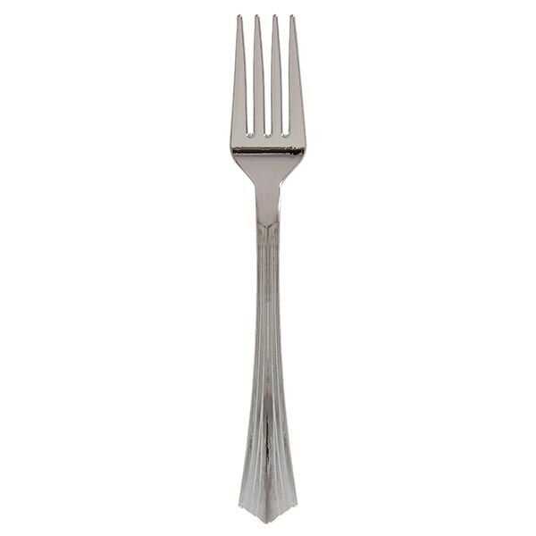 Metal Görünümlü Plastik Çatal