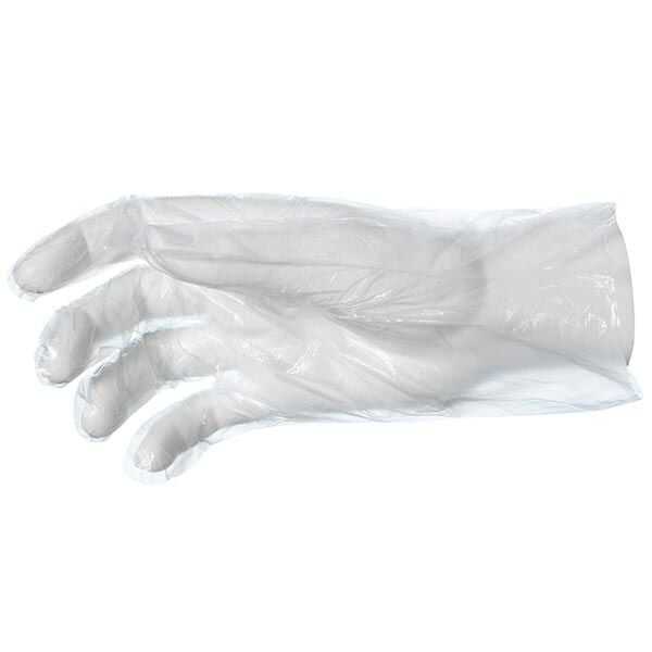 Burpak HDPE Tek Kullanımlık Şeffaf Eldiven L
