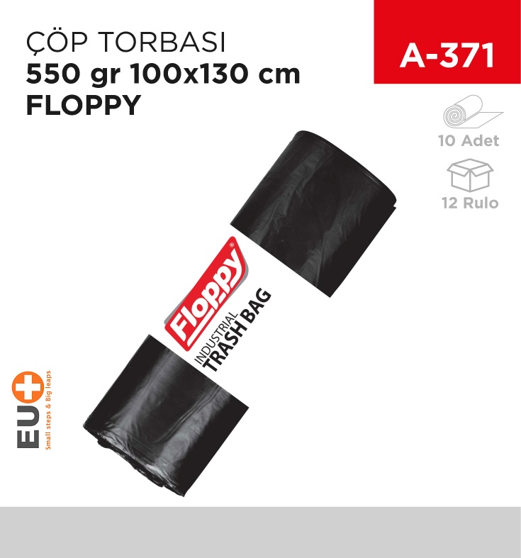 Çöp Torbası 550 Gr 100*130 Floppy - Koli:12 Adet