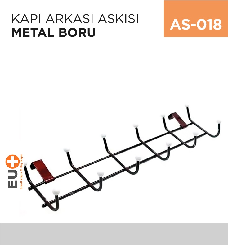 Kapı Arkası Askısı Metal Boru - Koli:1 Adet