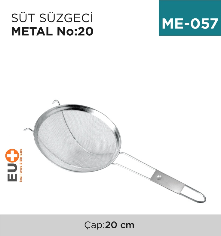 Süt Süzgeci Metal No:20