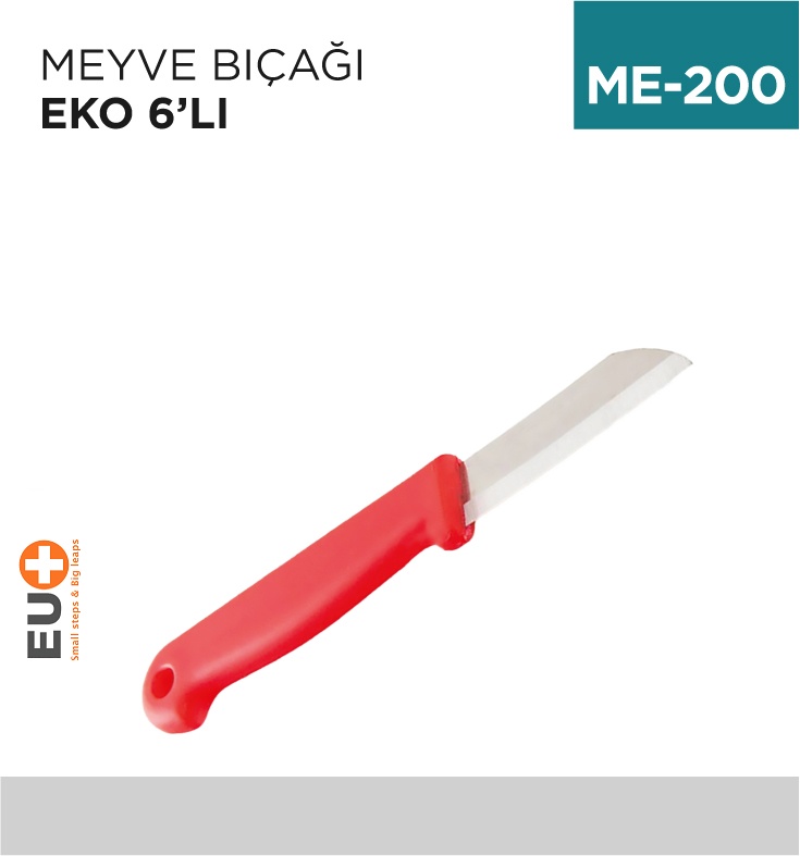 Meyve Bıçağı Eko 6'Lı Bayram - Koli:1 Adet