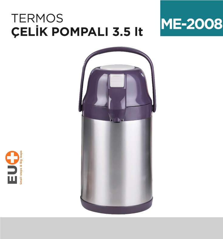 Termos Çelik Pompalı 3.5 Lt (Ckr2008)