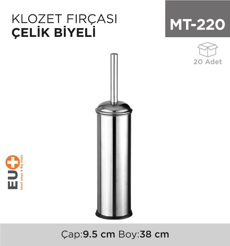 Klozet Fırçası Çelik Biyeli (370)