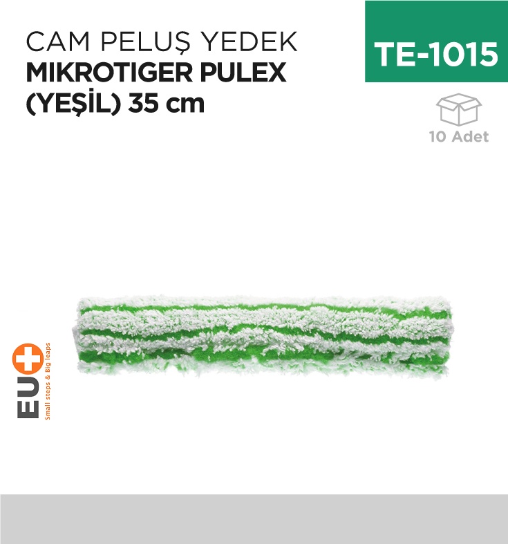 Cam Peluş Yedek Mıkrotıger Pulex (Yeşil)35 Cm (P218)