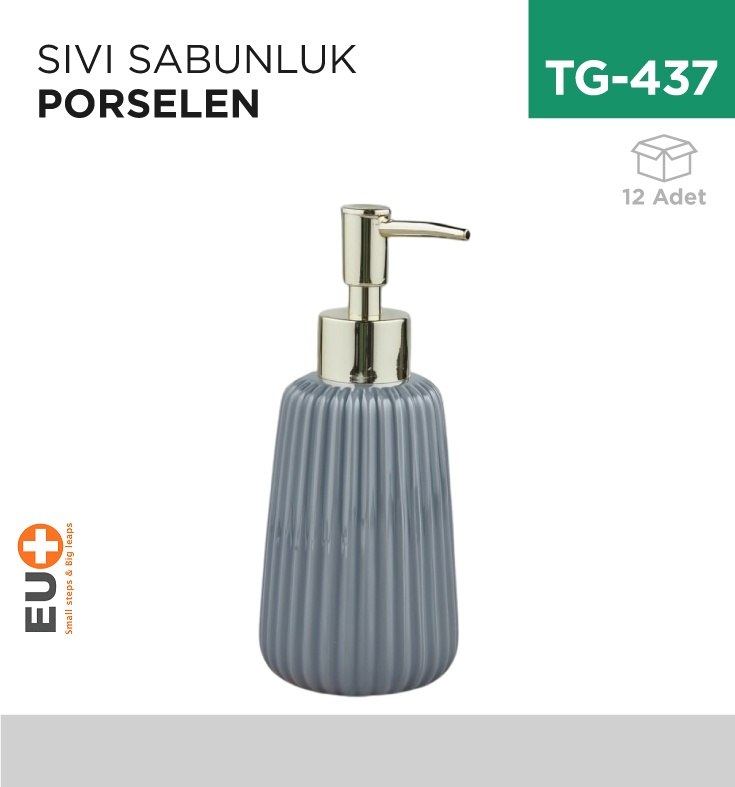 +Sıvı Sabunluk Porselen Cooker (Ckr2864-2866) - Koli:12 Adet