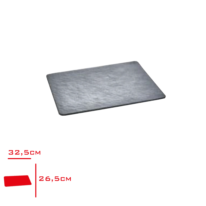 Atlas Açık Büfe Pano Sunum 26.5*32.5 Cm Krem Mat C-742