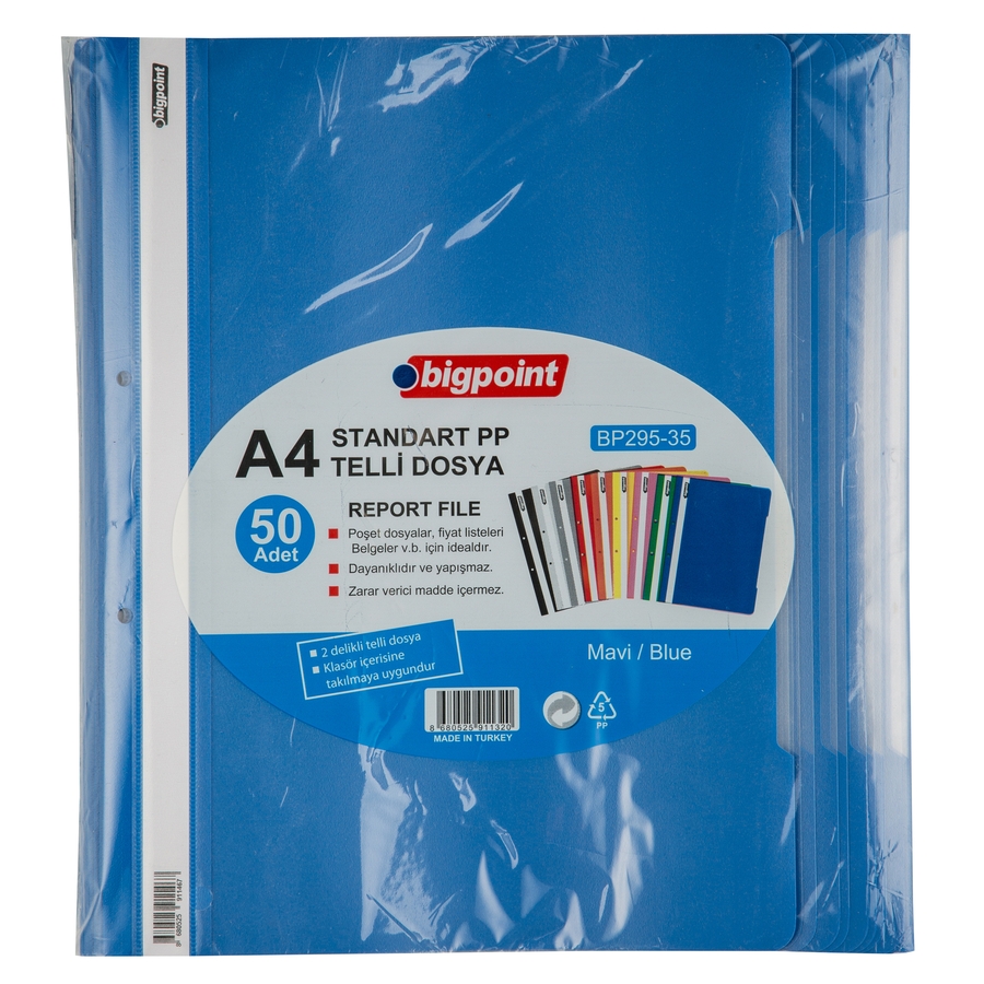 Telli Dosya Mavi - guzeltedarik.com