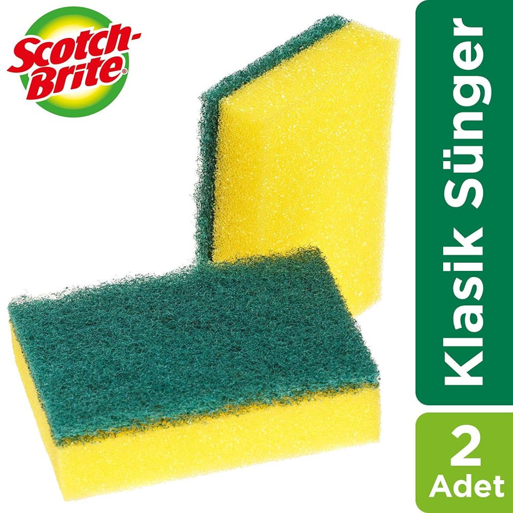 Scotch Brıte Bulaşık Süngeri (Paket:2Adet) - guzeltedarik.com