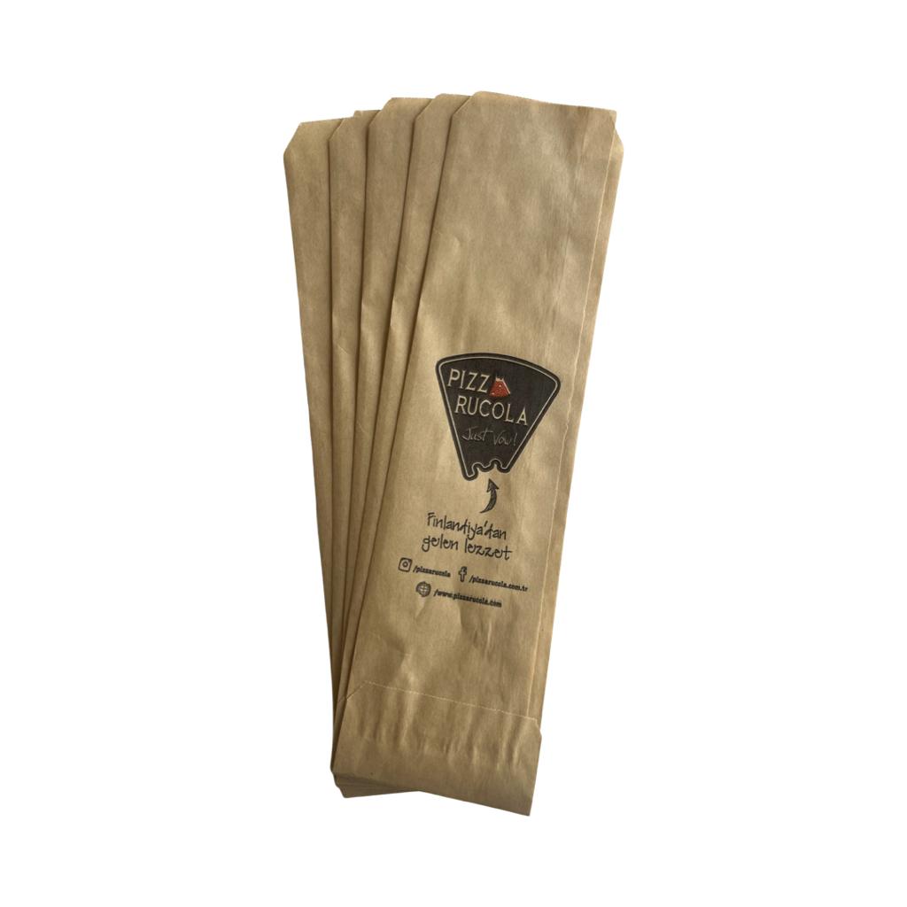Baskılı Çatal Bıçak Kılıfı - Kraft - Şamua - guzeltedarik.com