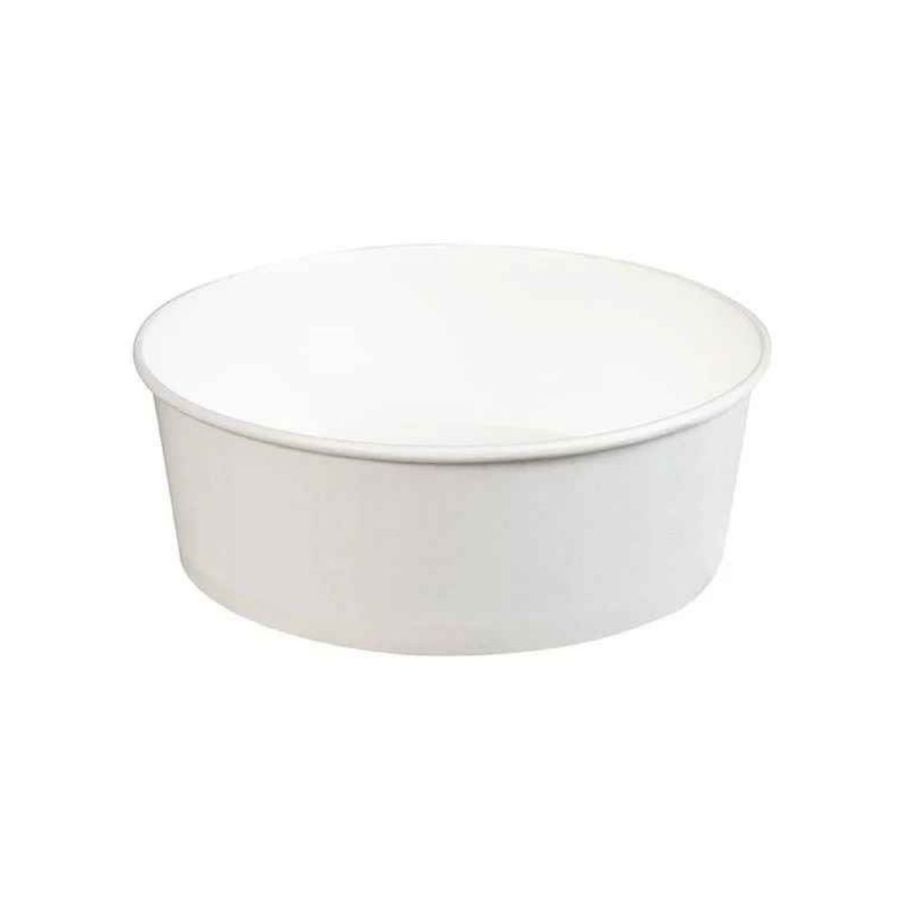 Beyaz Karton Salata Kasesi- 1100cc - guzeltedarik.com